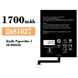 Pametni telefon Baterija 26S1027 za Amazon Kindle Paperwhite 5