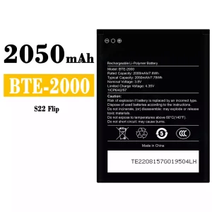 Pametni telefon Baterija BTE-2000 za CAT S22 Flip