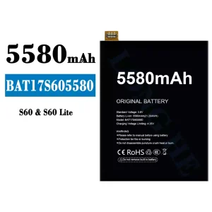 Pametni telefon Baterija BAT17S605580 za Doogee S60/S60 Lite