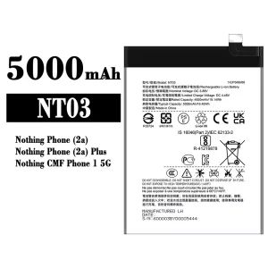 Pametni telefon Baterija NT03 za Nothing Phone 1 5G/2a/2a Plus