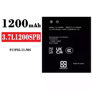 Pametni telefon Baterija 3.7L1200SPB za Texas Instruments P11P35-11-N01