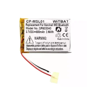 Zamjenska baterija za slušalice Marshall 603040,VDL603040,SR603040,Marshall MID,Major II,Major III,Major IV