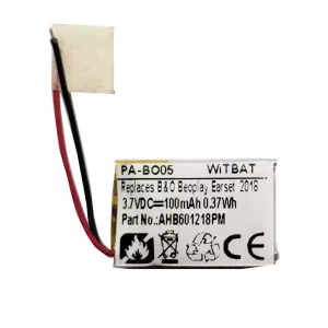 Zamjenska baterija za slušalice B&O Beoplay Earset 2018,Jabra Talk 15 SE,AHB601218PM