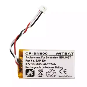 Zamjenska baterija za slušalice Sennheiser BAP 800,AHB571935PCT-03