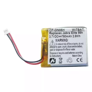 Zamjenska baterija za slušalice Jabra Elite 85h,Jabra Elite 75t,Evolve2 85,PL661935V