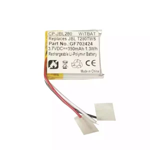 Zamjenska baterija za slušalice JBL T280TWS kutijicu za punjenje,GF702424