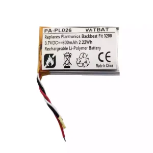 Zamjenska baterija za slušalice Plantronics BackBeat FIT 3100 3200 TWS Earbuds Wireless Bluetooth Earphones kutijicu za punjenje