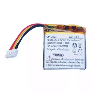 Zamjenska baterija za zvučnik Ultimate Ears Wonderboom,984-000851,984-000839,533-000154,AEC944643