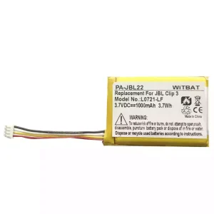 Zamjenska baterija za zvučnik JBL Clip 3,L0721-LF