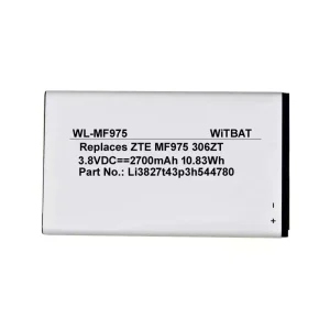 Baterija za ZTE 303ZT,305ZT,306ZT,MF975,MF975S,MF975U,Li3827t43p3h544780