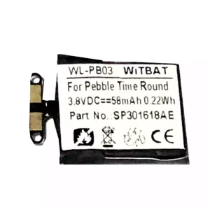Baterija za Pebble Time Round,SP301618AE