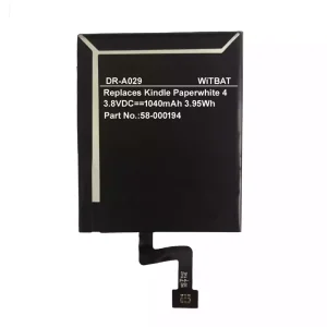 Baterija za Kindle Paperwhite 4,58-000194,26S1017