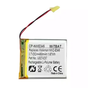 Baterija za Sony Walkman NWZ-E345,NWZ-E344,NWZ-E383,NWZ-E384,NWZ-E385,NWZ-E444,NWZ-E445