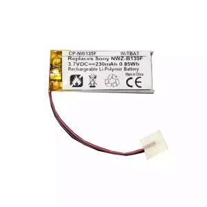 Baterija za SONY Walkman NWZ-B133F,NWZ-B135,NWZ-B142F,NWZ-152F,NWZ-B162F,NWZ-B172F,NWZ-B173F,NWZ-B183F