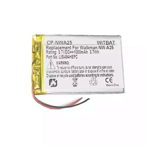 Baterija za SONY NW-A25,NW-A26,NW-A27,LIS1494HEPC