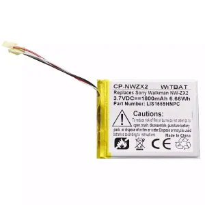 Baterija za SONY NW-ZX2,LIS1559HNPC